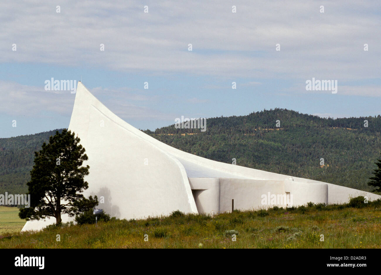 New Mexico.Eagle Nest. Vietnam Veterans National Memorial. Side View