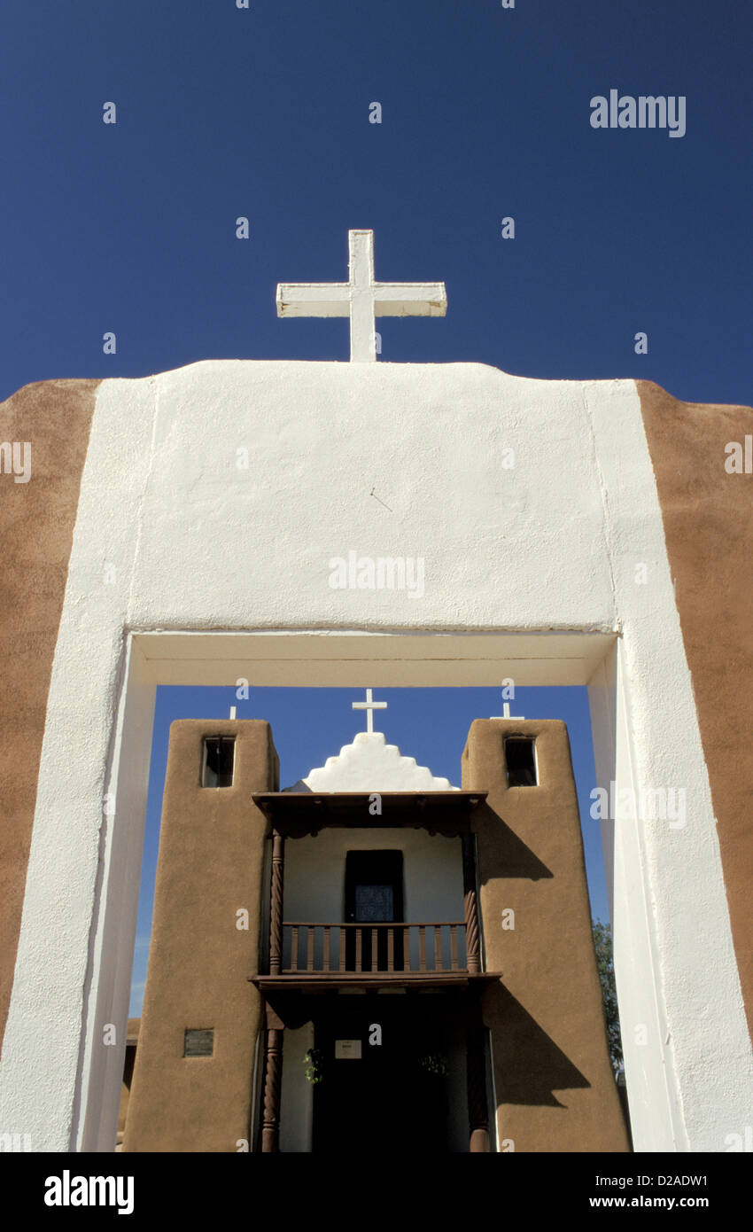 New Mexico, Taos. Pueblo San Geronimo De Taos. 1850 Stock Photo Alamy