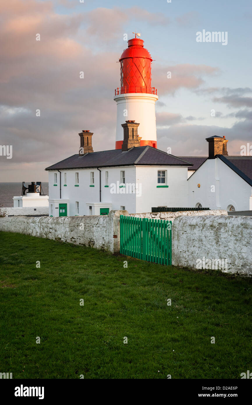 Souter Lighthouse at Marsden near South Shields Stock Photo