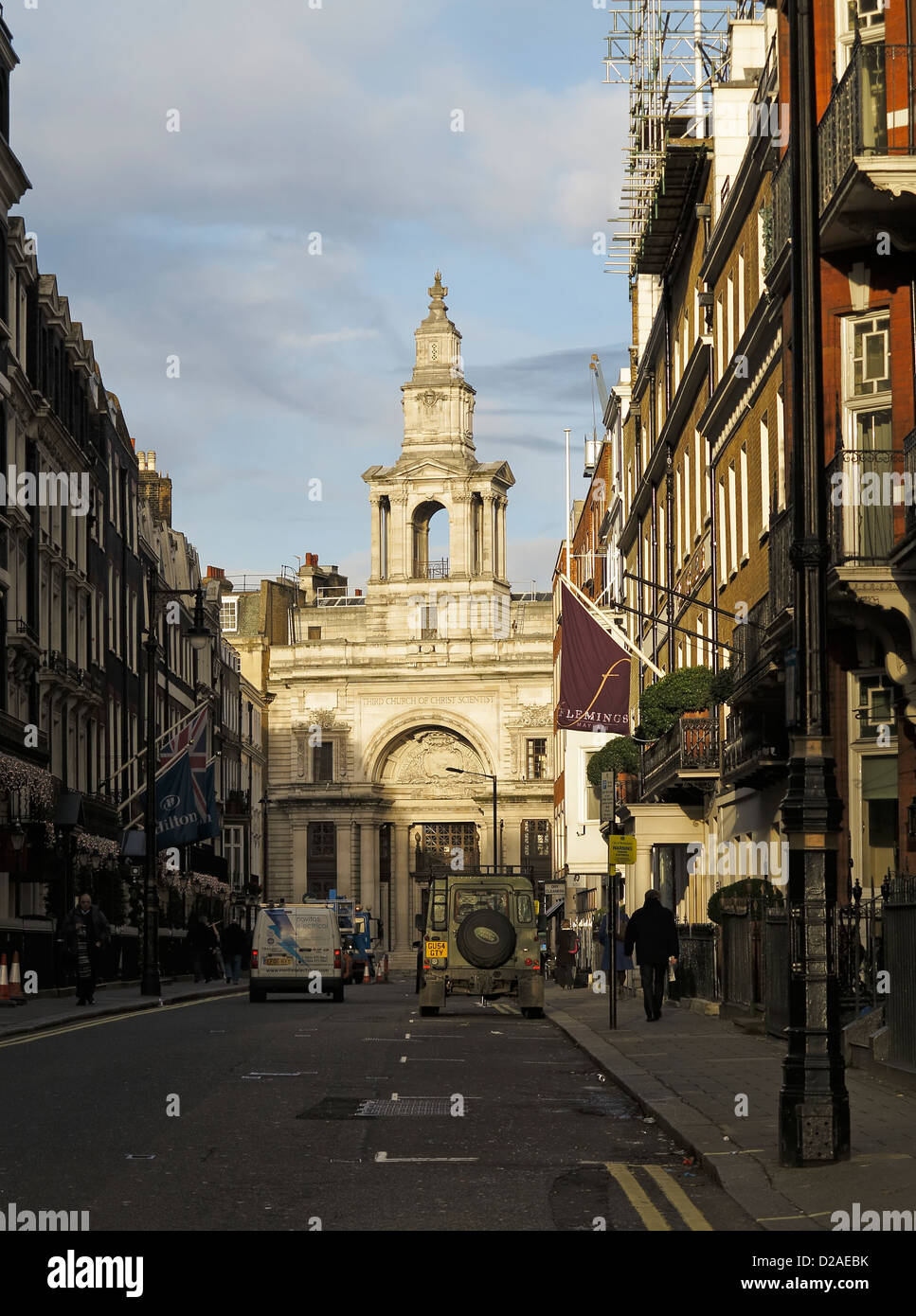 Half Moon Street Piccadilly London England UK Stock Photo Alamy