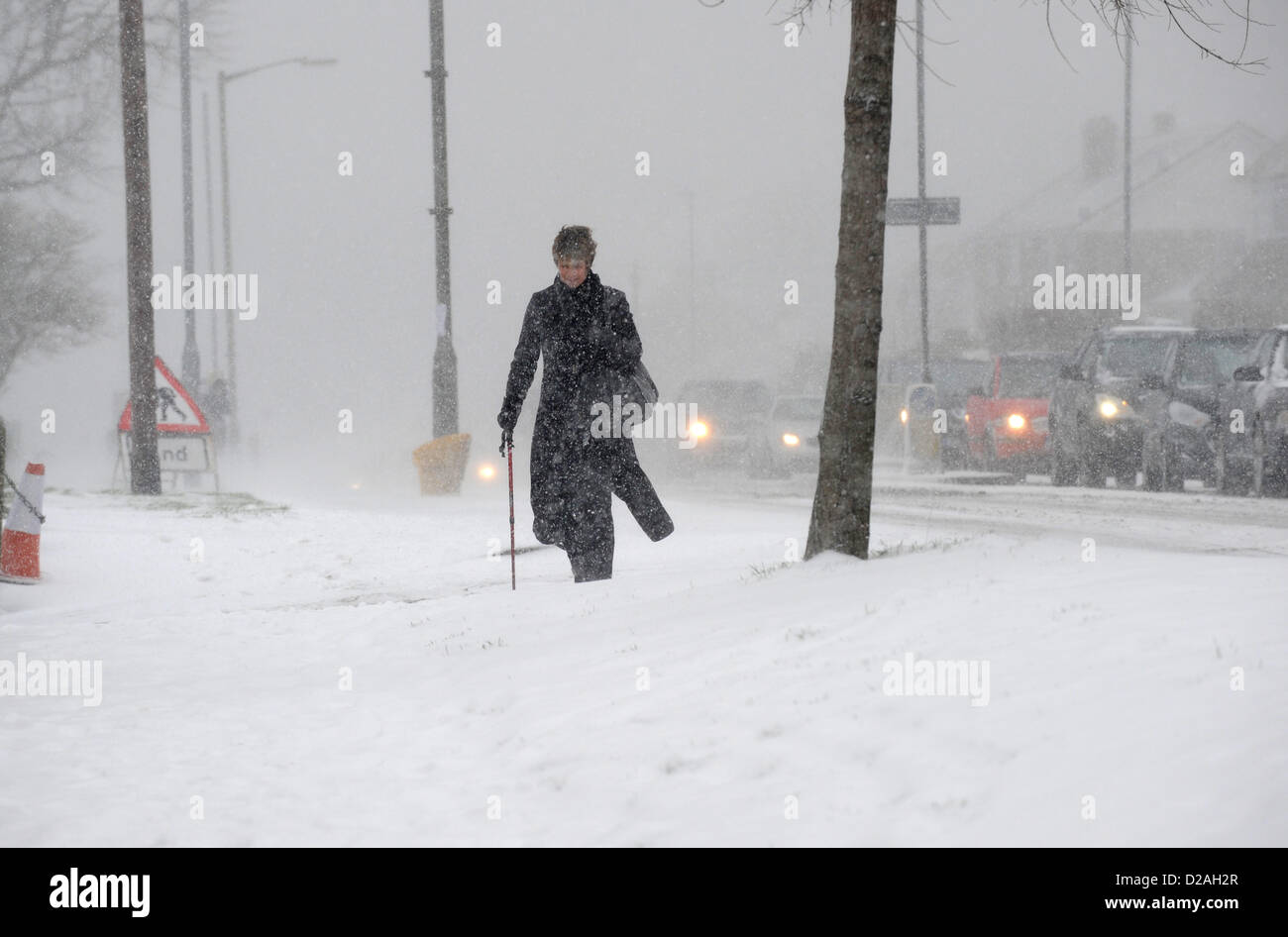 Strong Cold Air Heavy Snowstorm Hits Weihai City East