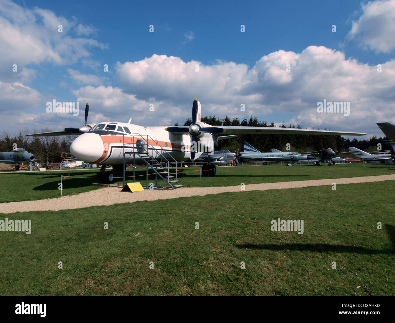 Antonov An-26 52+08 (cn 10706) Stock Photo