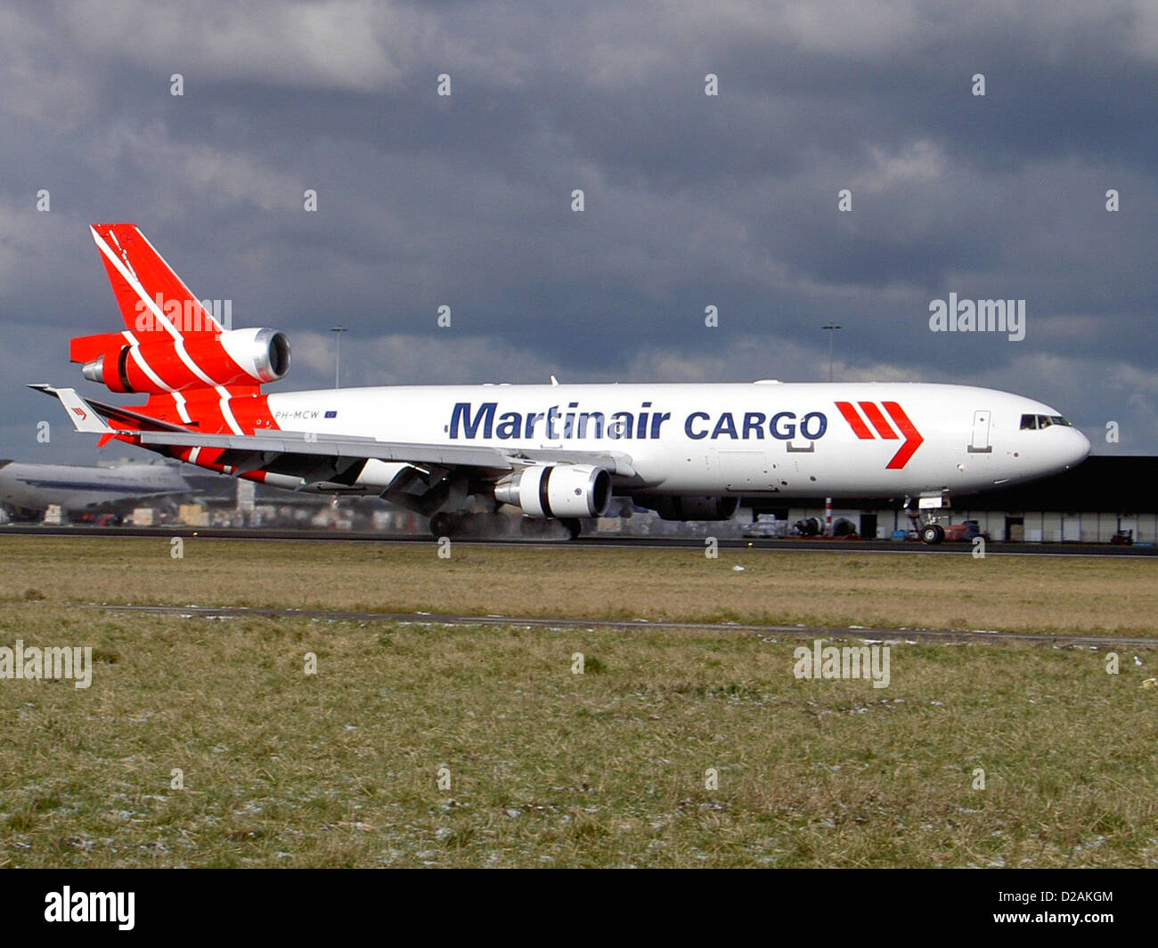 Martinair Cargo McDonnell Douglas MD-11F,  Amsterdam - Schiphol (AMS / EHAM), PH-MCW / CW-551 (cn 48788/632) Stock Photo