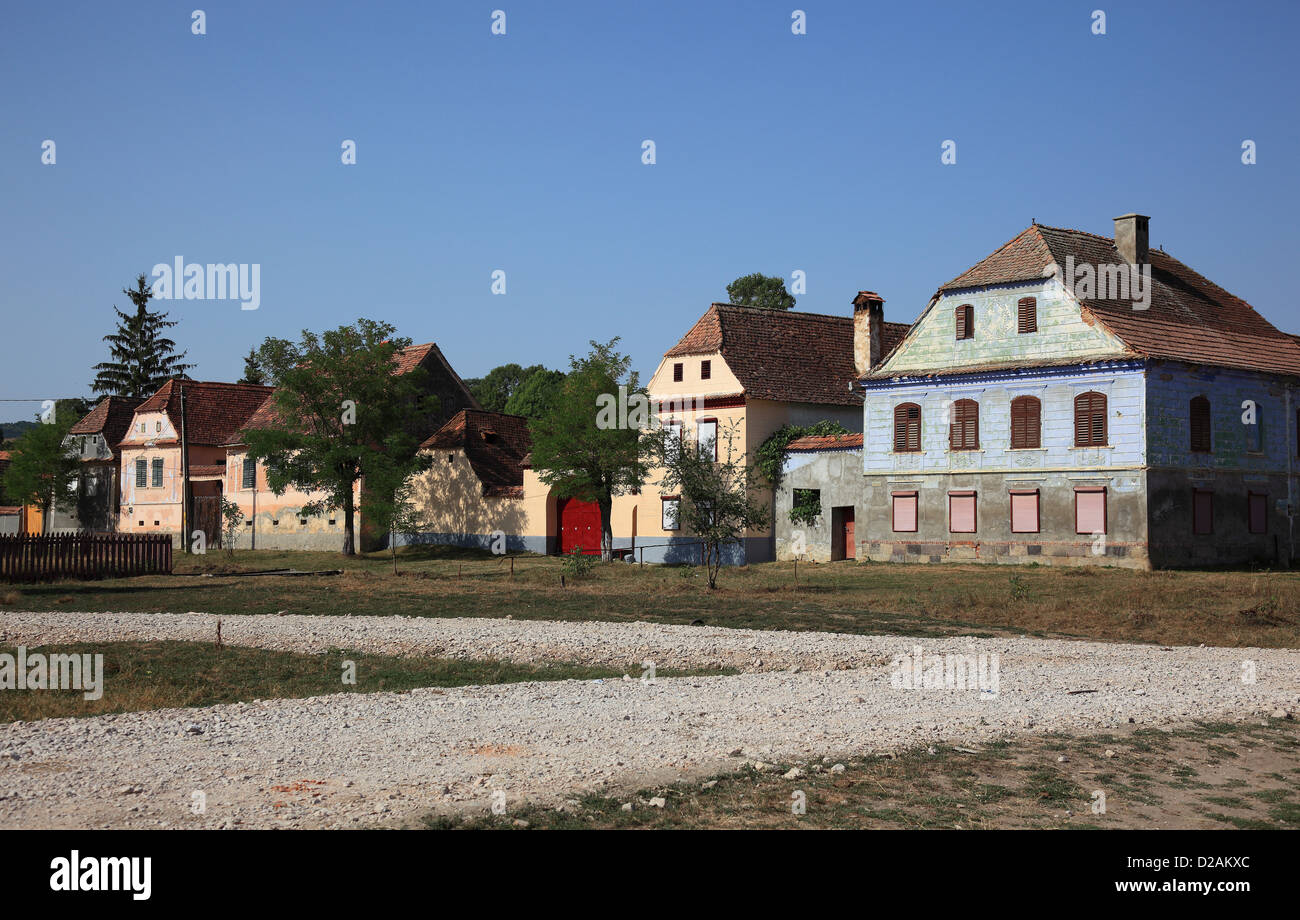 Beia, a commune in Brasov County, Romania. Stock Photo