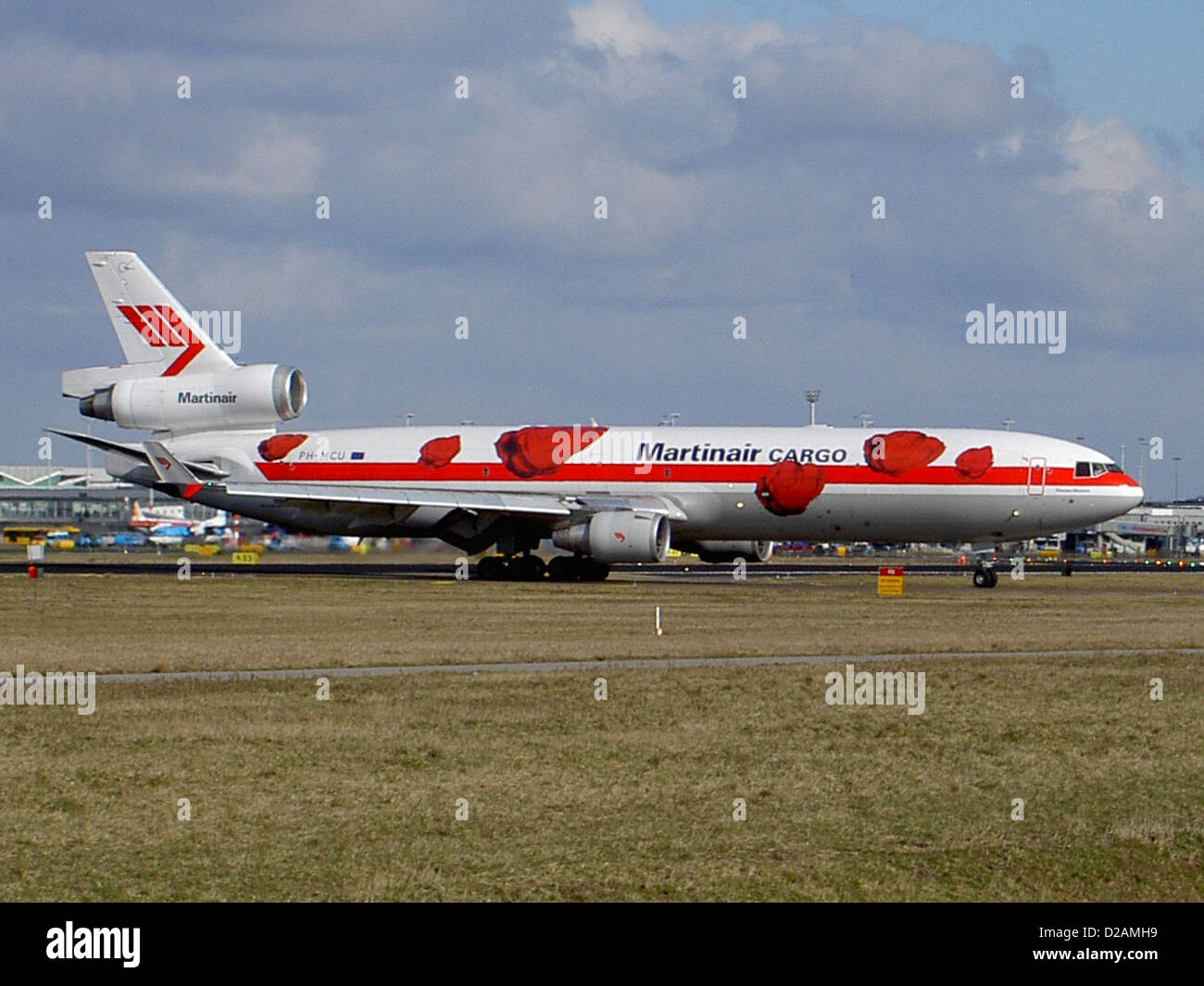 Martinair Cargo McDonnell Douglas MD-11F,  Amsterdam - Schiphol (AMS / EHAM), PH-MCU / CU-550 (cn 48757/606) Stock Photo