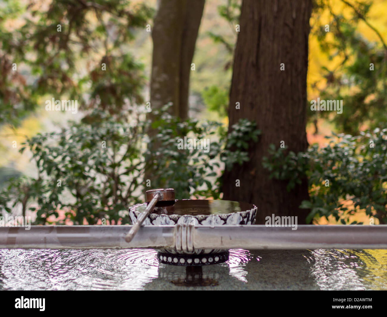 Fall color at the Narita-san Temple in Narita, Japan, Chiba Prefecture. Stock Photo