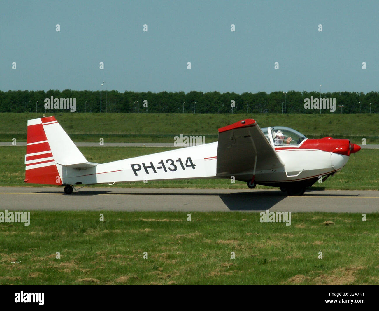 Scheibe SF 25 C PH-1314 at Lelystad airport Stock Photo