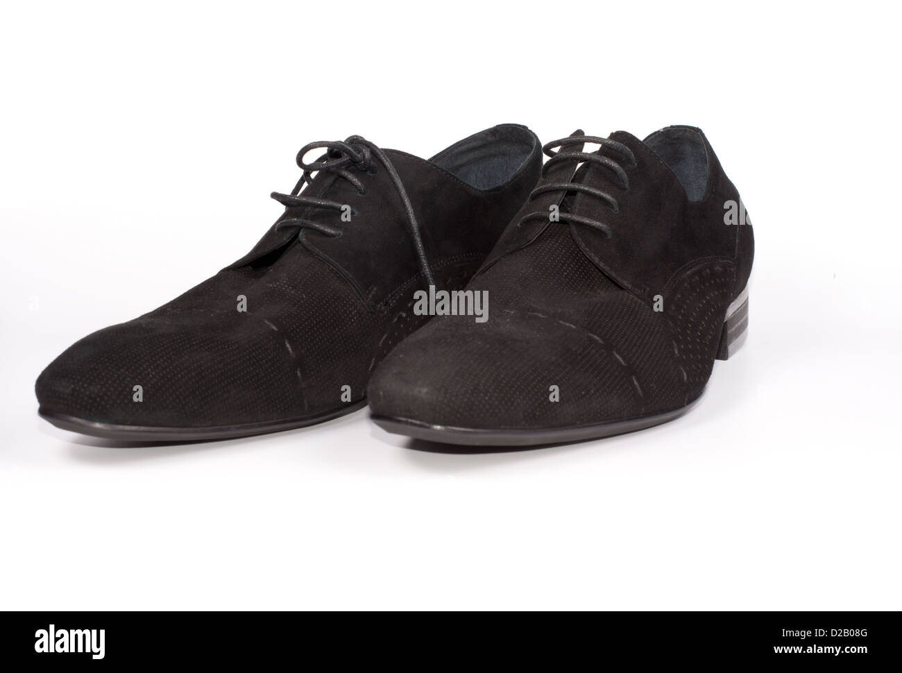 LACE-UP HIGH SHOES IN BLACK SILK MIX WHITE GLOSSY CALFSKIN