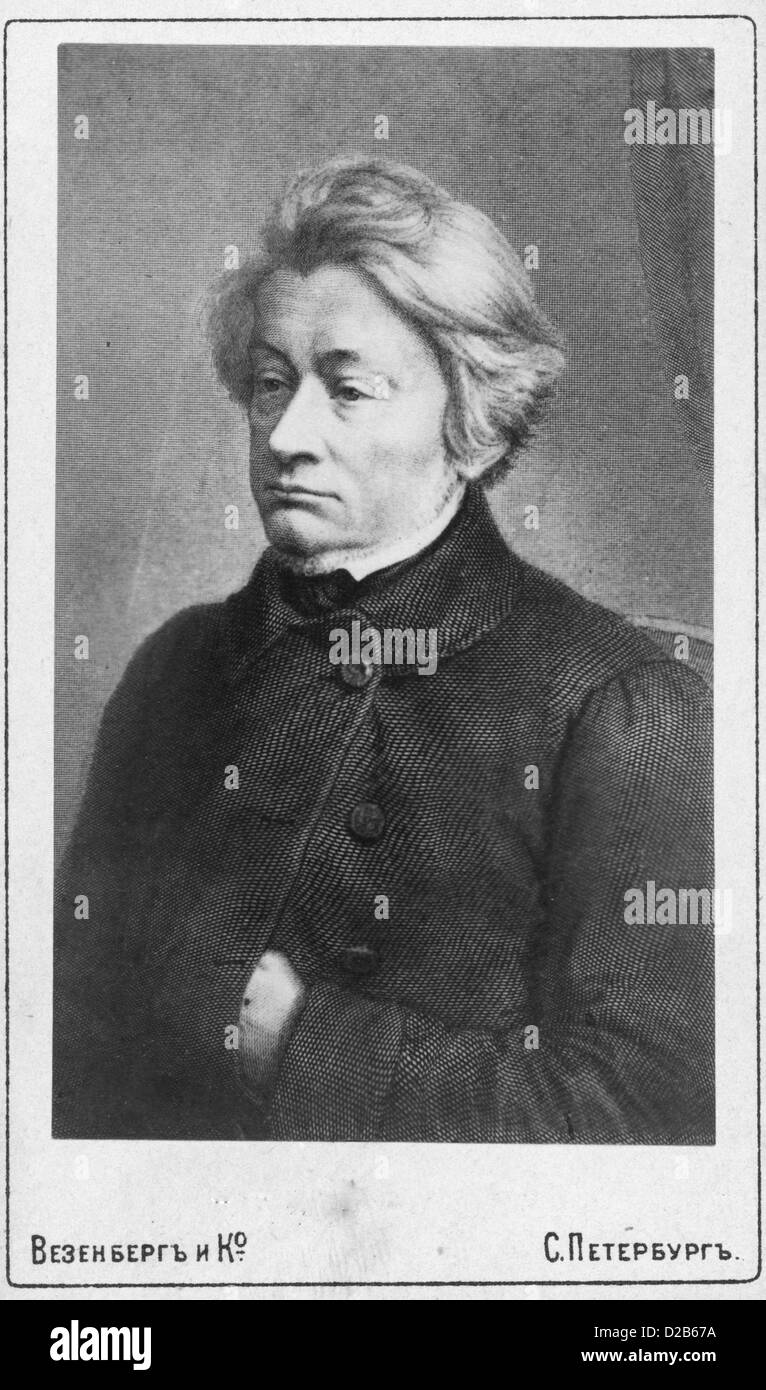 Adam Mickiewicz (17981855), Polish poet, writer and patriot Stock