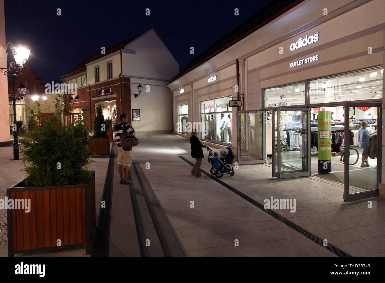 Wustermark, Germany, adidas outlet store in B5 Designer Outlet Center Stock  Photo - Alamy