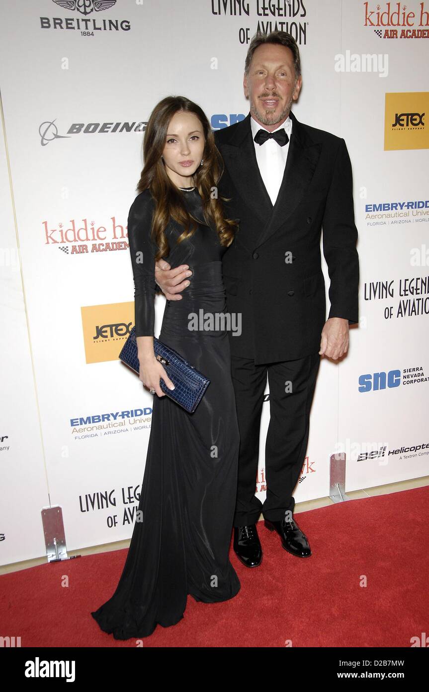 Larry Ellison at arrivals for Living Legends of Aviation Awards ...