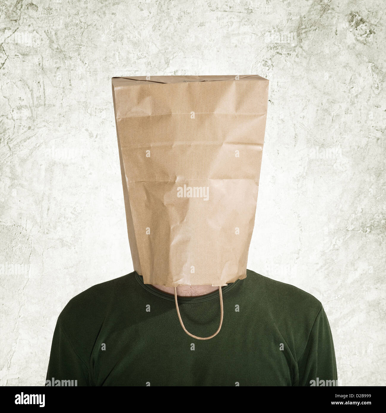 Paper Bag Head Man Stock Photos & Paper Bag Head Man Stock Images Alamy