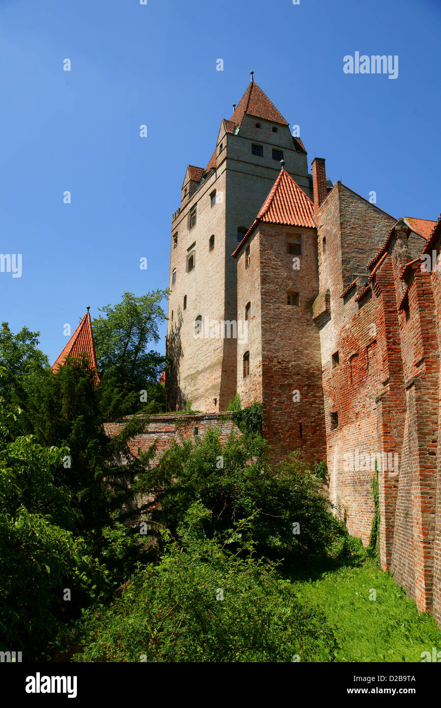 Castle, Trausnitz, Landshut, Stock Photo