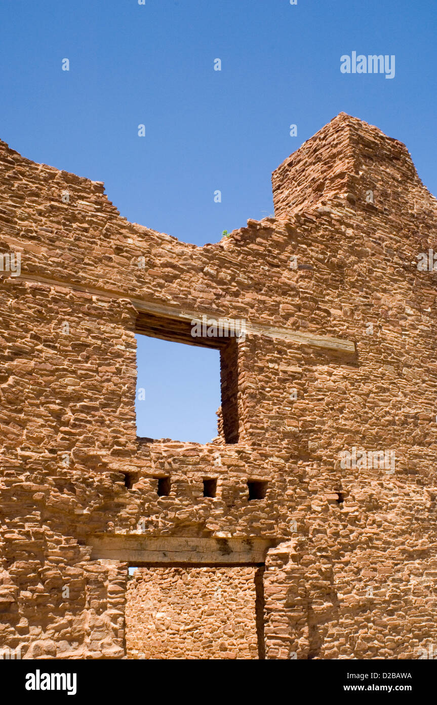 Salinas Pueblo Missions National Monument New Mexico Quarai Ruins Pueblos Salinas Valley Once Thriving Pueblo Community Tiwa Stock Photo