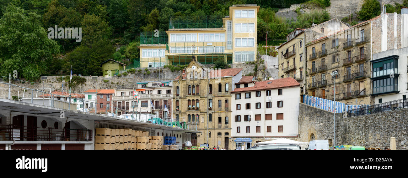 Puerto de Donostia (port area) in San Sebastian, Pais Basque, Spain Stock Photo