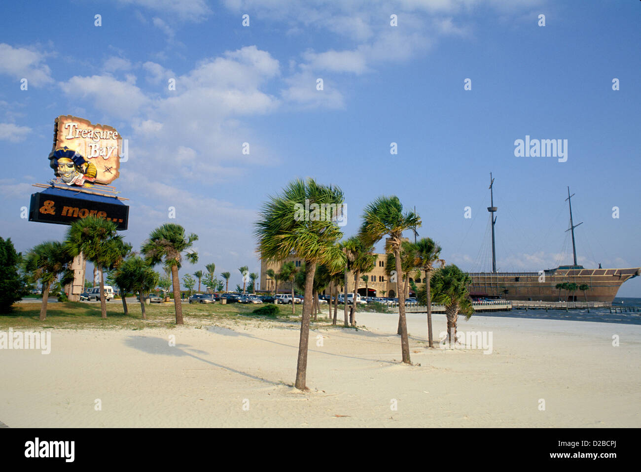 Mississippi, Biloxi. Gambling City. Treasure Bay Hotel Stock Photo Alamy