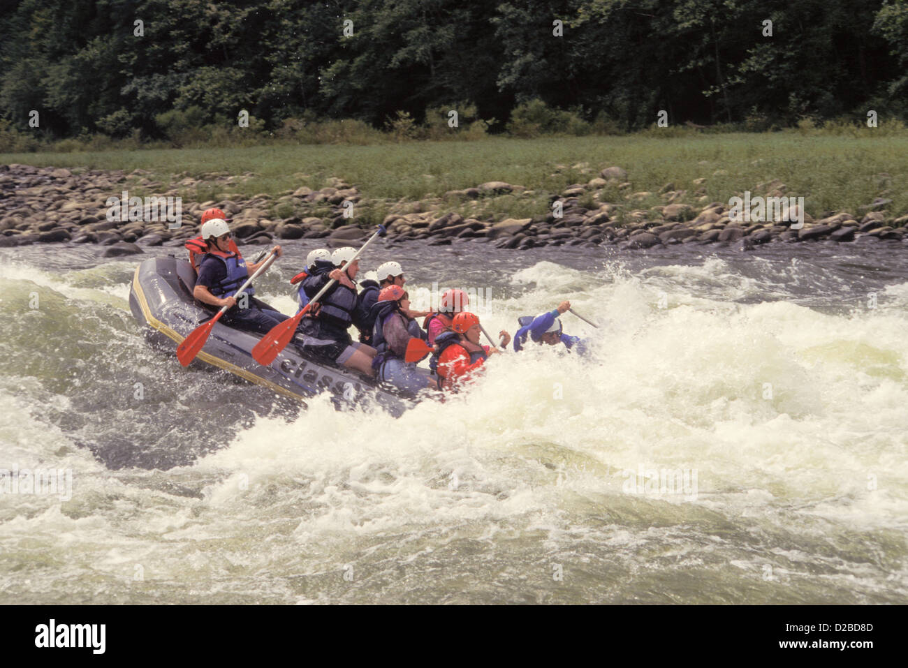 West Virginia, New River, Whitewater Rafting Stock Photo Alamy