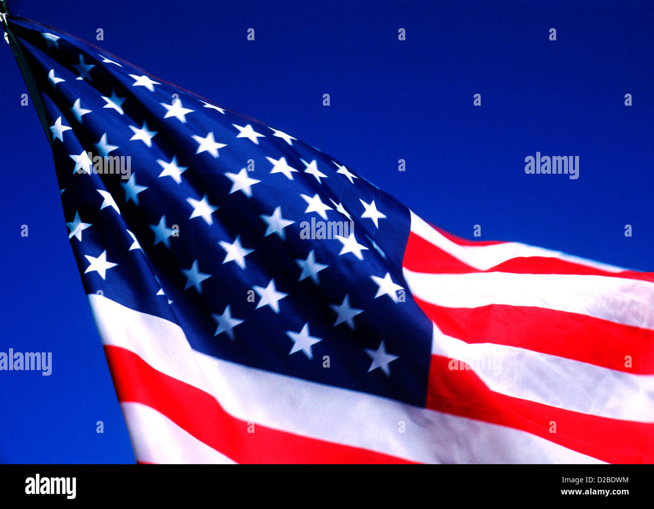 American Flag Stock Photo