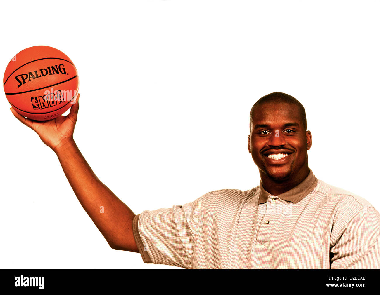Basketball Star Shaquille O'Neal Stock Photo