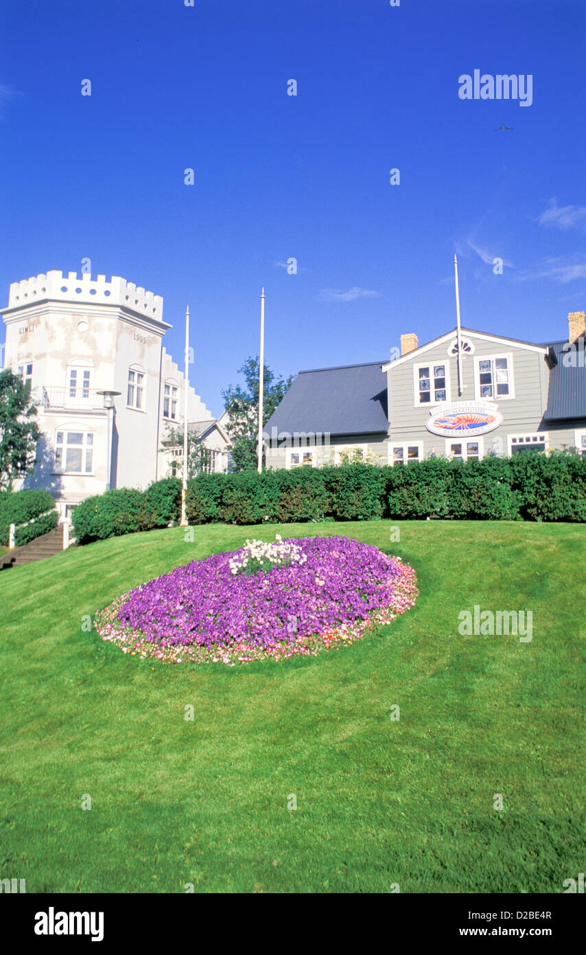 Iceland, Reykjavik. Grounds Of The Famous Lobster House Stock Photo Alamy