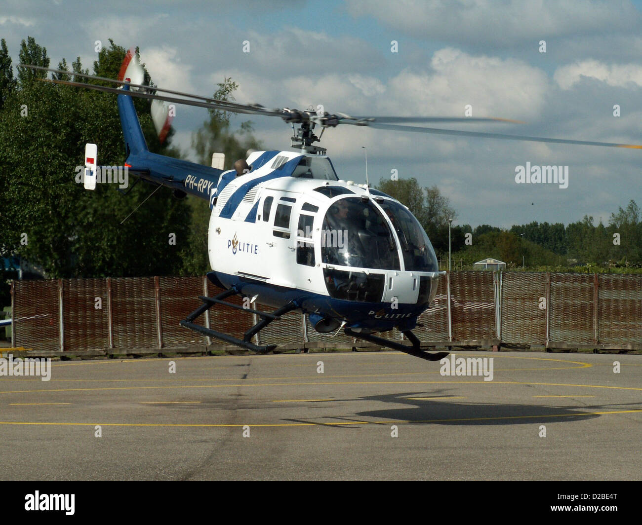 Politie Luchtvaart Dienst Bolkov Bo105C PH-RPY Stock Photo