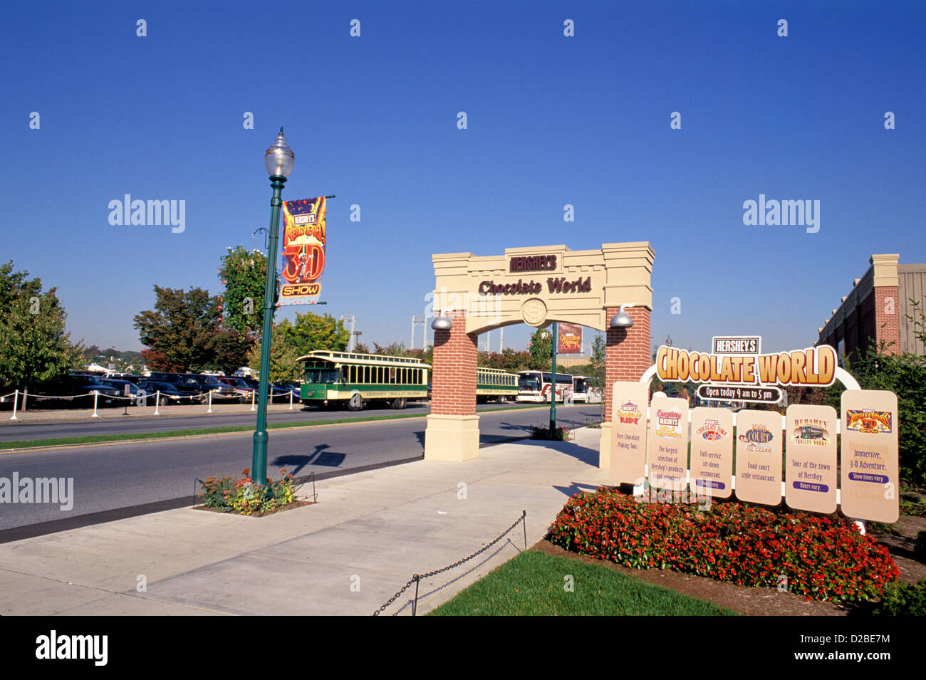 Pennsylvania, Hershey. Chocolate World Amusement Park Stock Photo Alamy