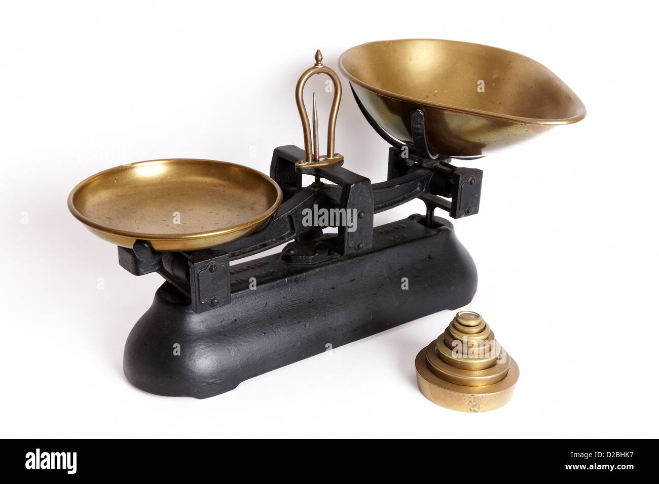 Old fashioned balance scale hi-res stock photography and images - Alamy