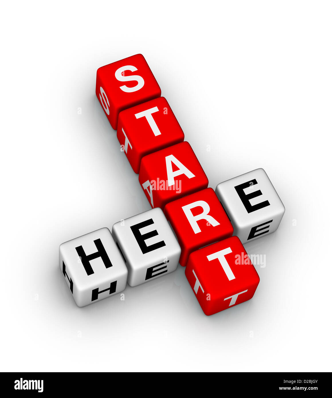 start here icon Stock Photo - Alamy