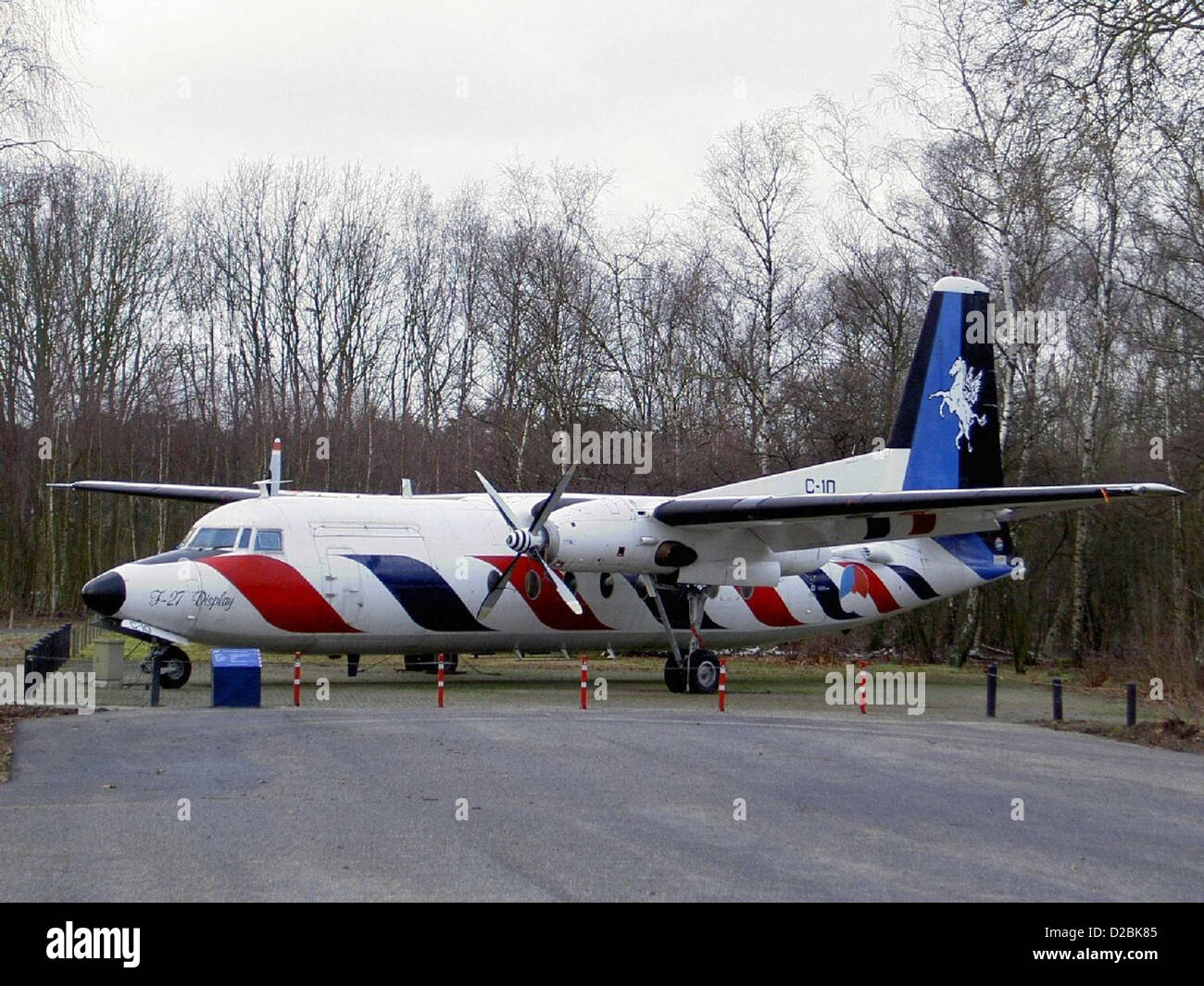Military Aviation Museum Soesterberg Fokker F 27 300m Troopship Royal Netherlands Air Force C 10 Stock Photo Alamy