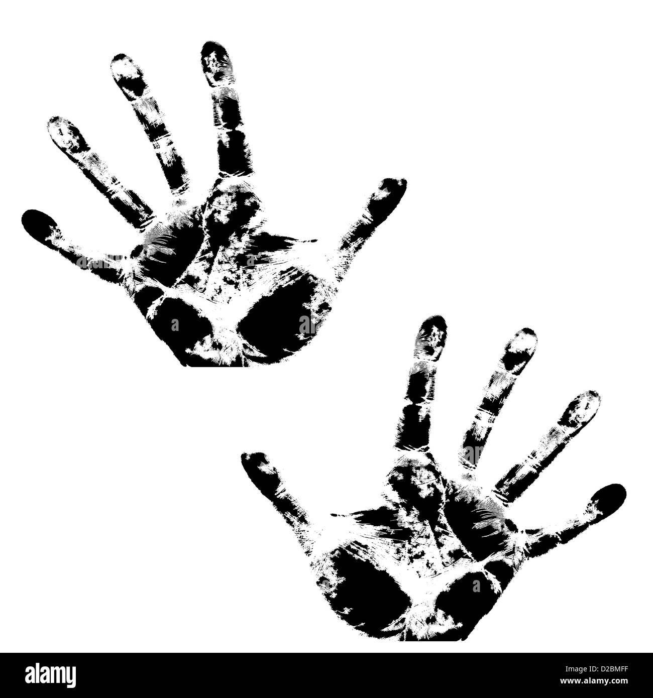 Hand Skin Vector Hand print, skin texture pattern, vector illustration Stock Photo - Alamy