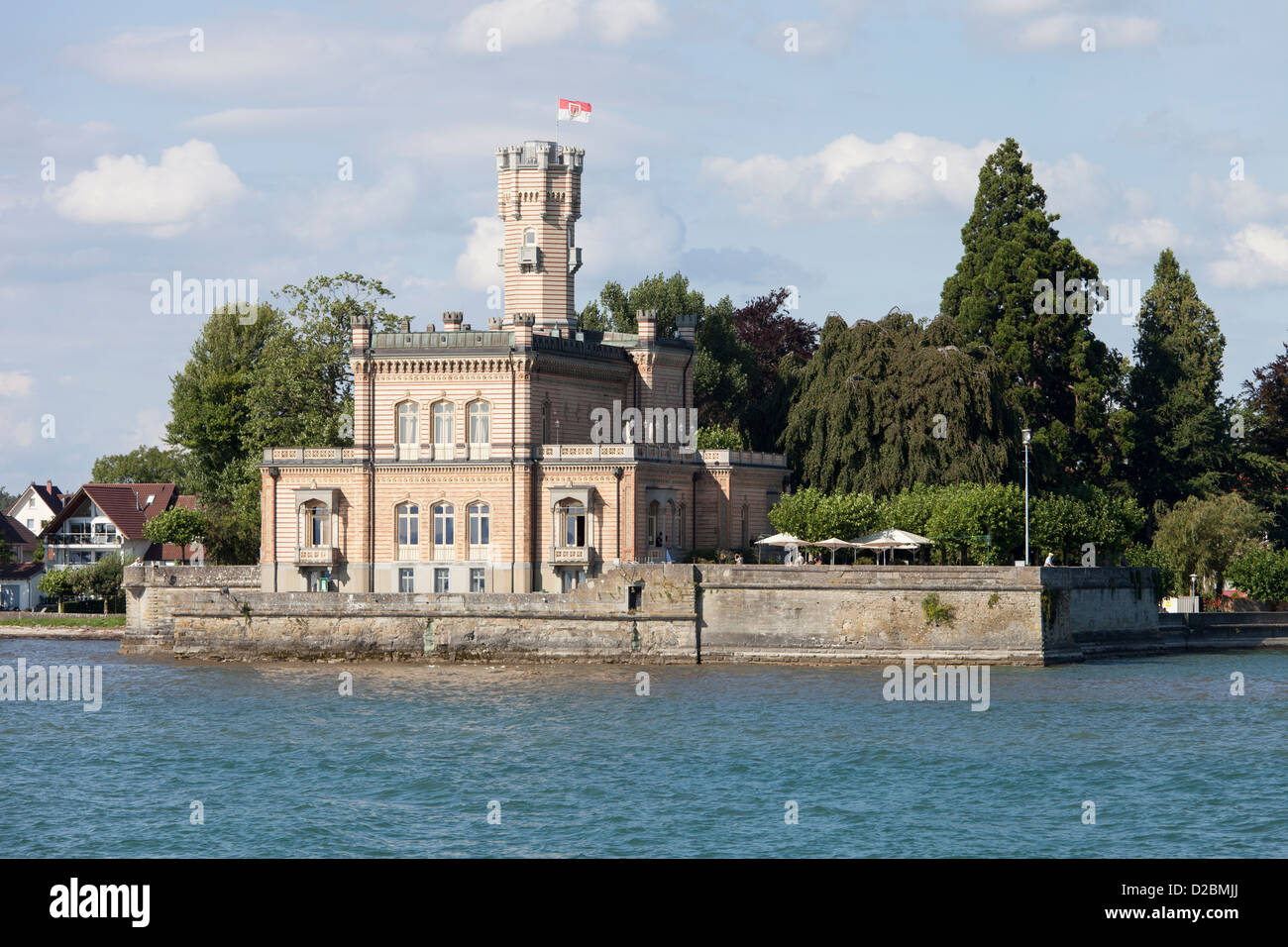 Castle Monfort Langenargen Stock Photo