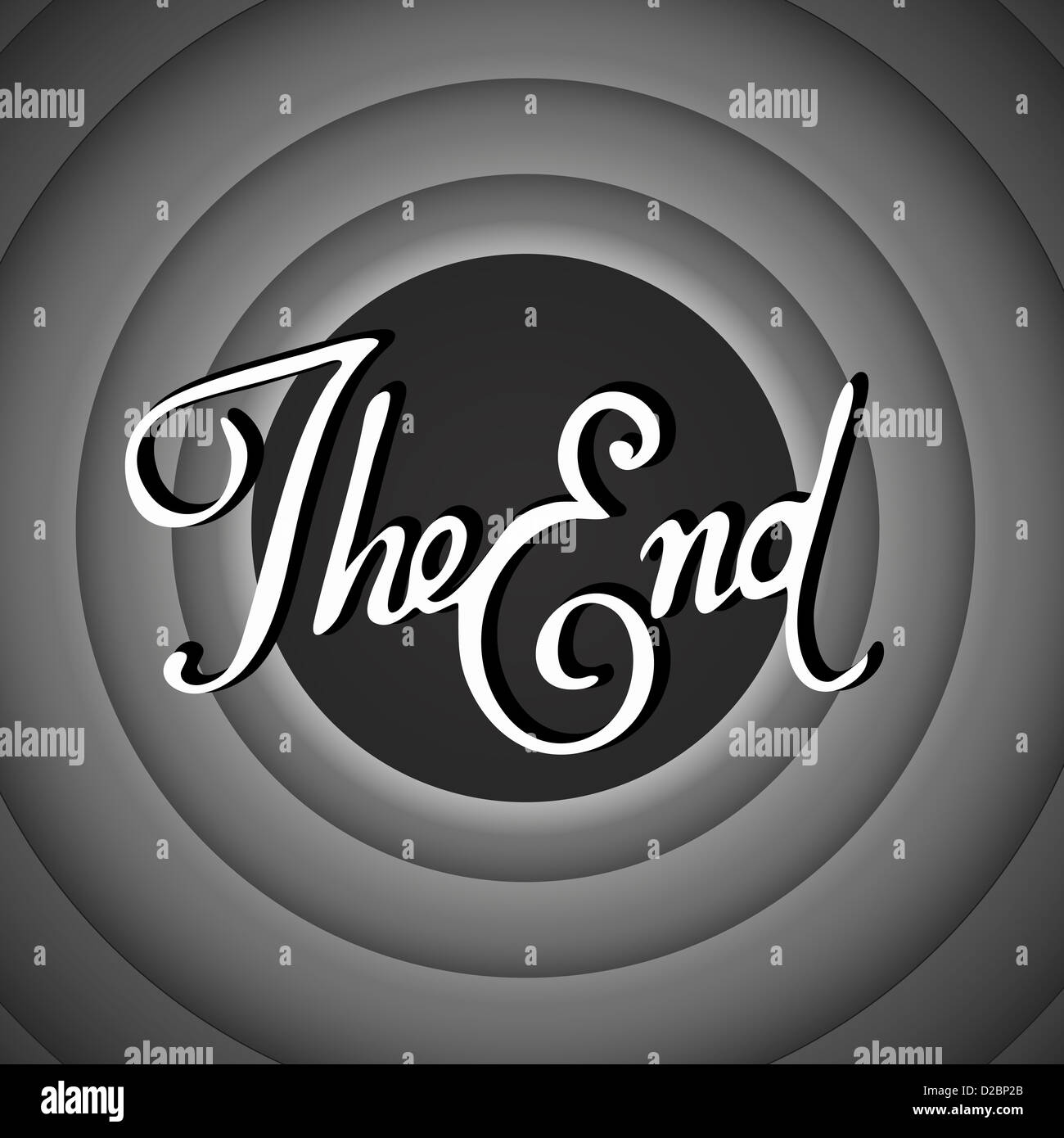 The End Movie Screen