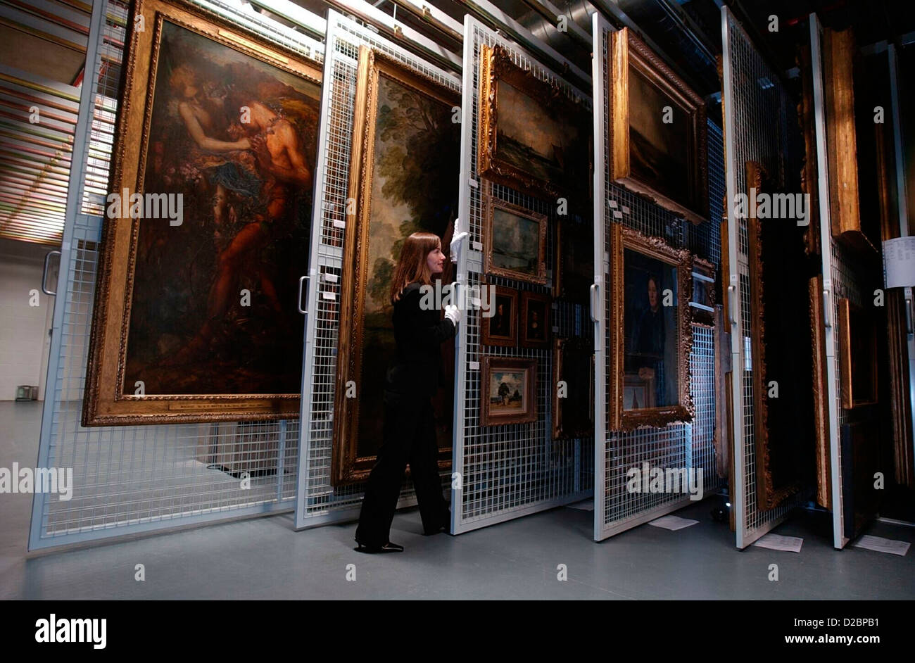 The Granton Centre for Art. The National Galleries of Scotland's purpose built storage centre. Stock Photo