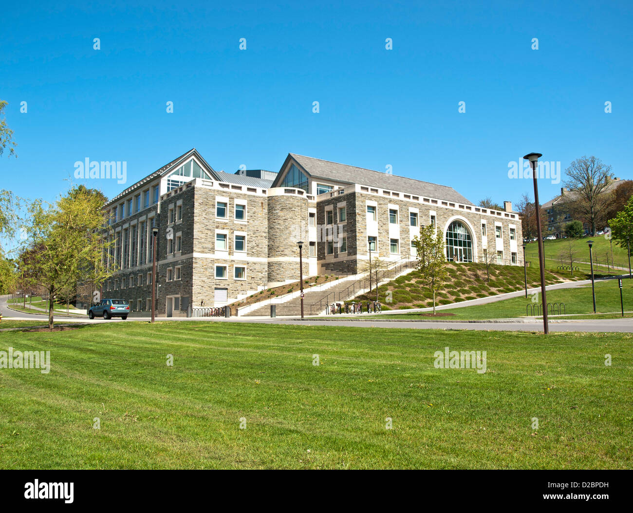 building at Colgate university located in Hamilton,New York Stock Photo