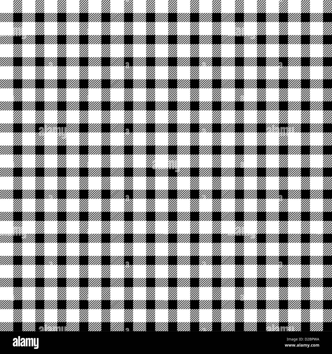Seamless retro white-black square tablecloth Stock Photo - Alamy