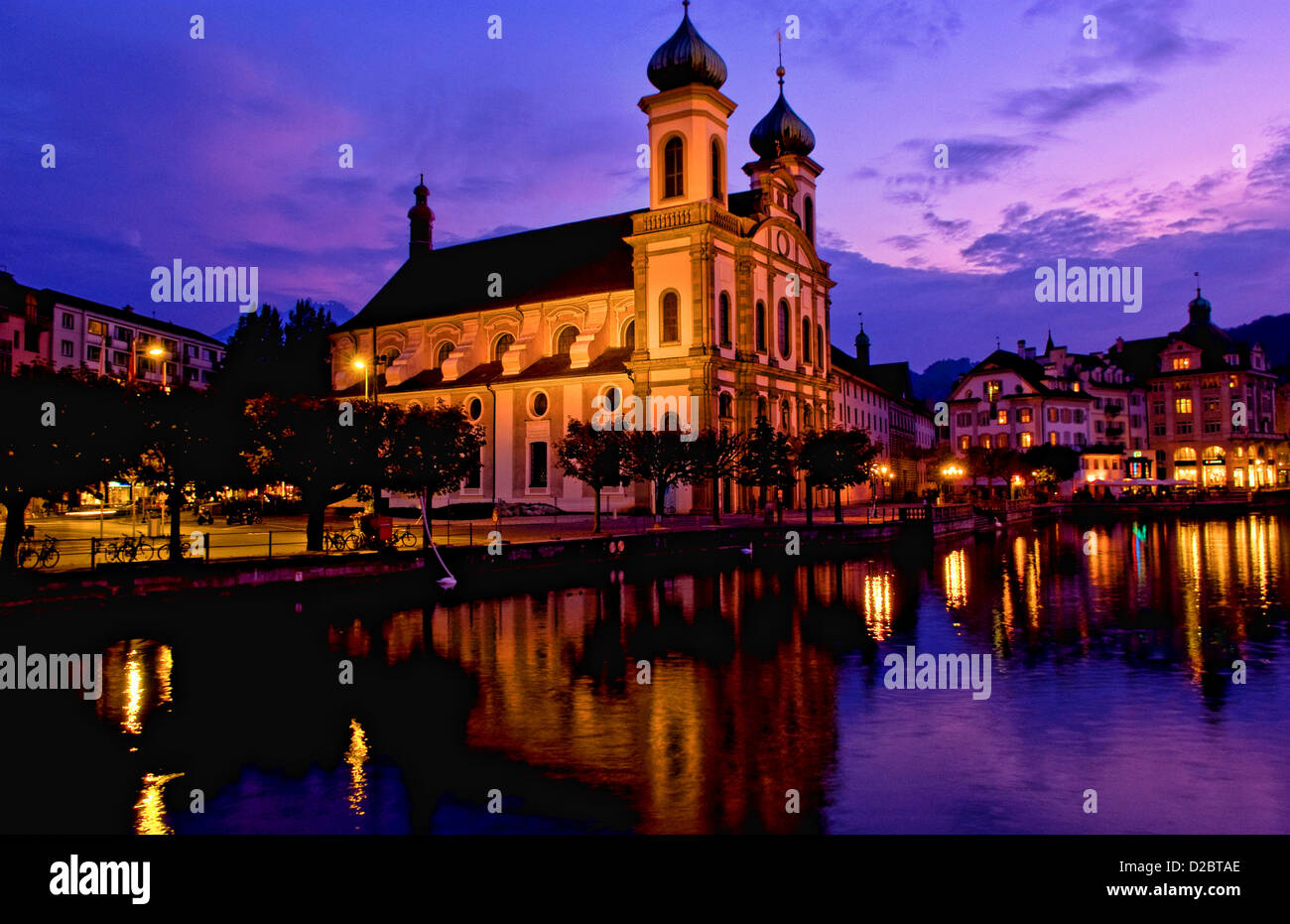 Lucerne, Switzerland. Stock Photo