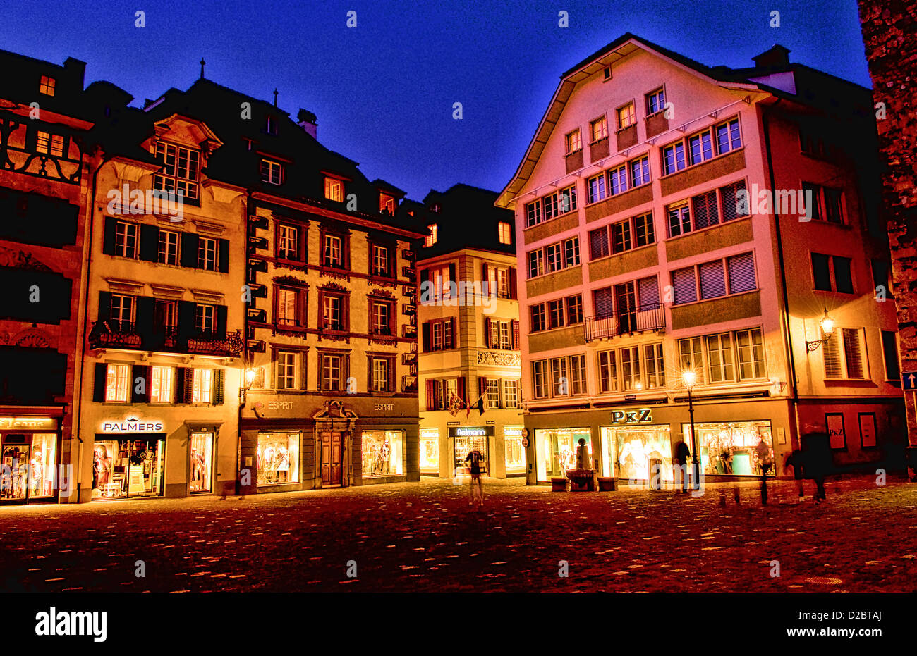 Lucerne, Switzerland. Stock Photo