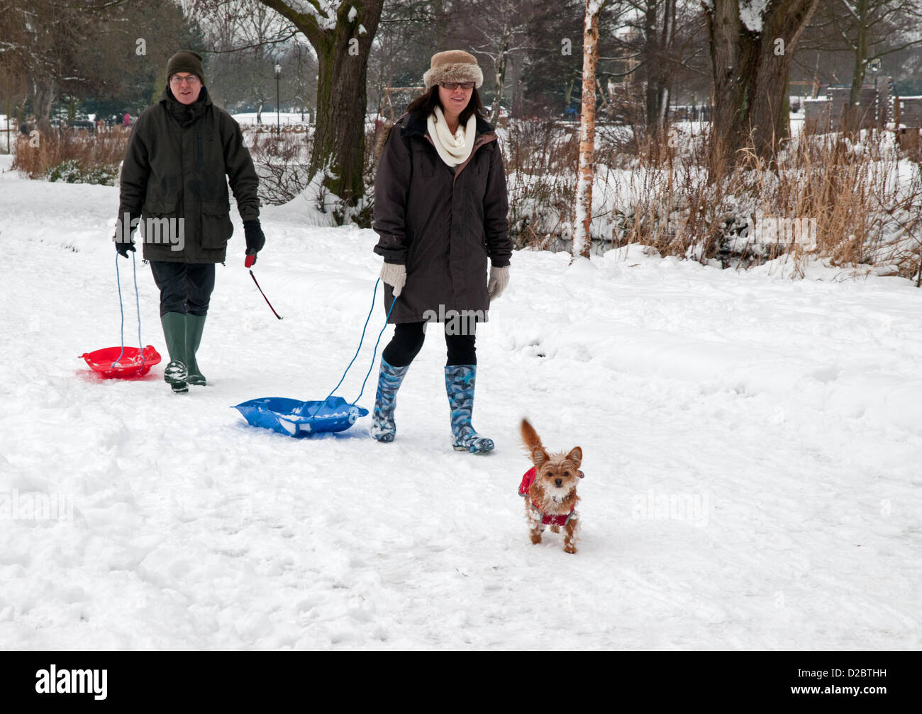 Plastic Sledges High Resolution Stock Photography and Images Alamy