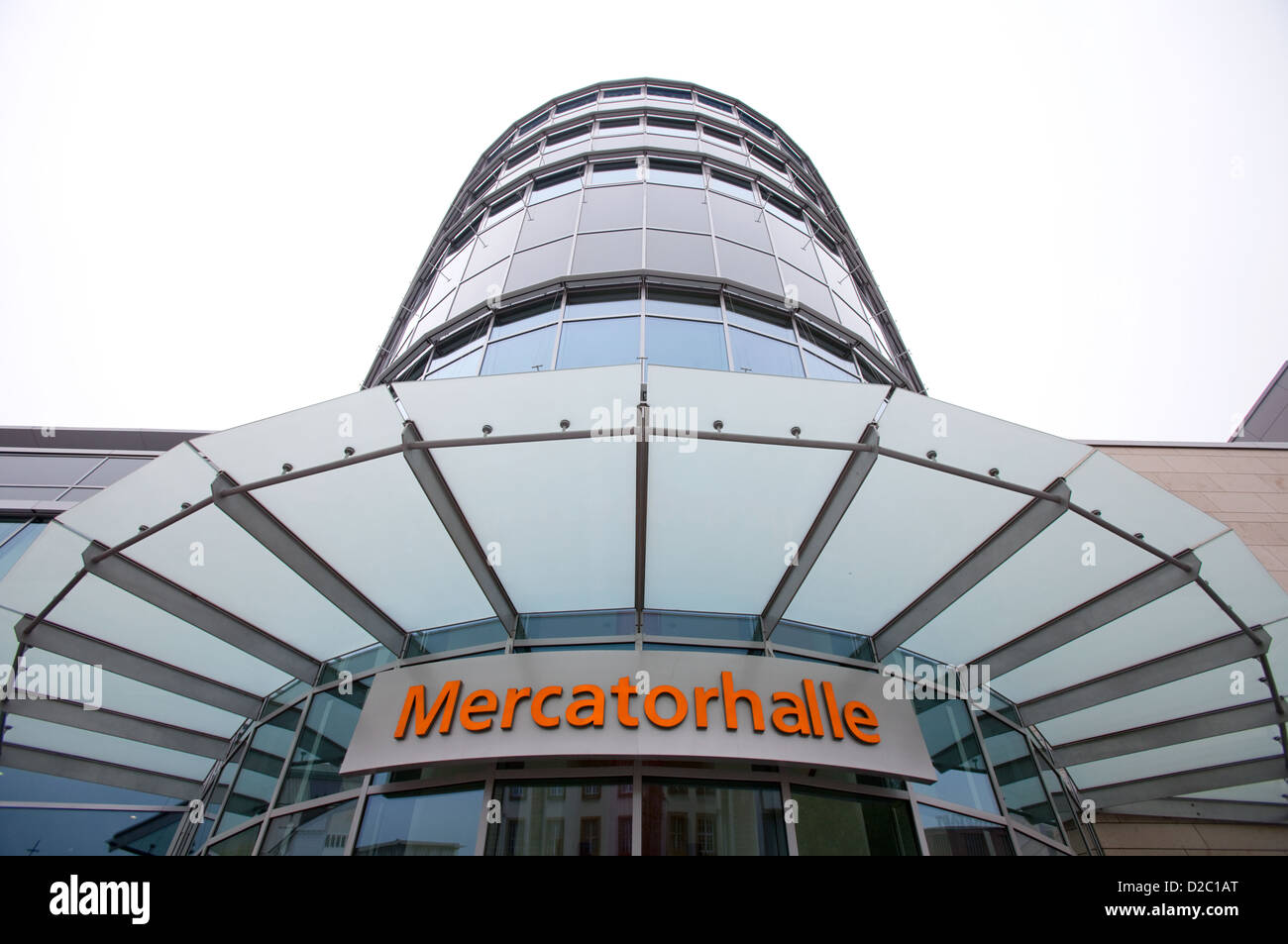 Duisburg, Germany, the Mercator CityPalais Stock Photo