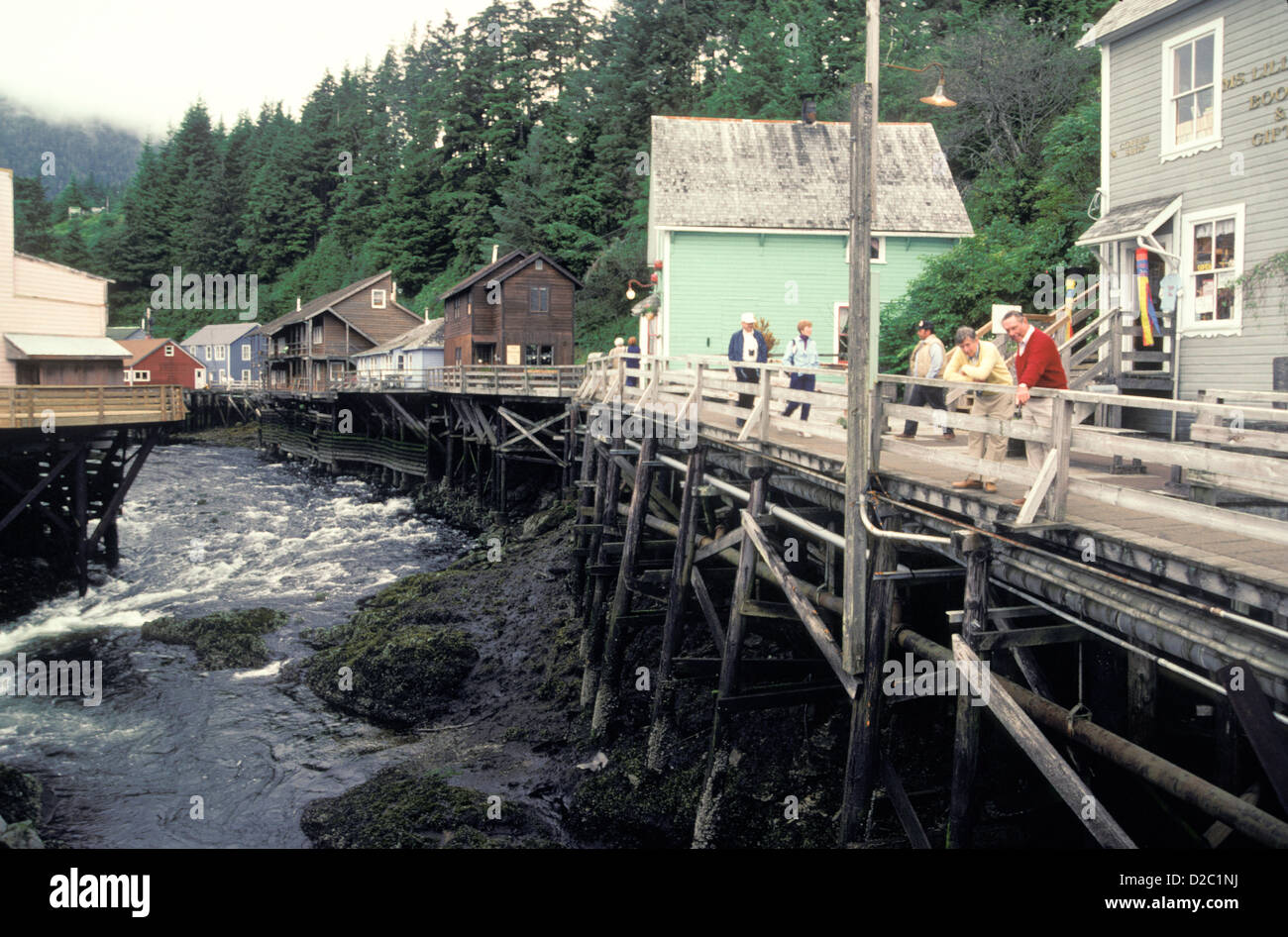 Alaska, Ketchikan, Salmon Creek (Red Light Historic District). Dolly’S House (National Historic