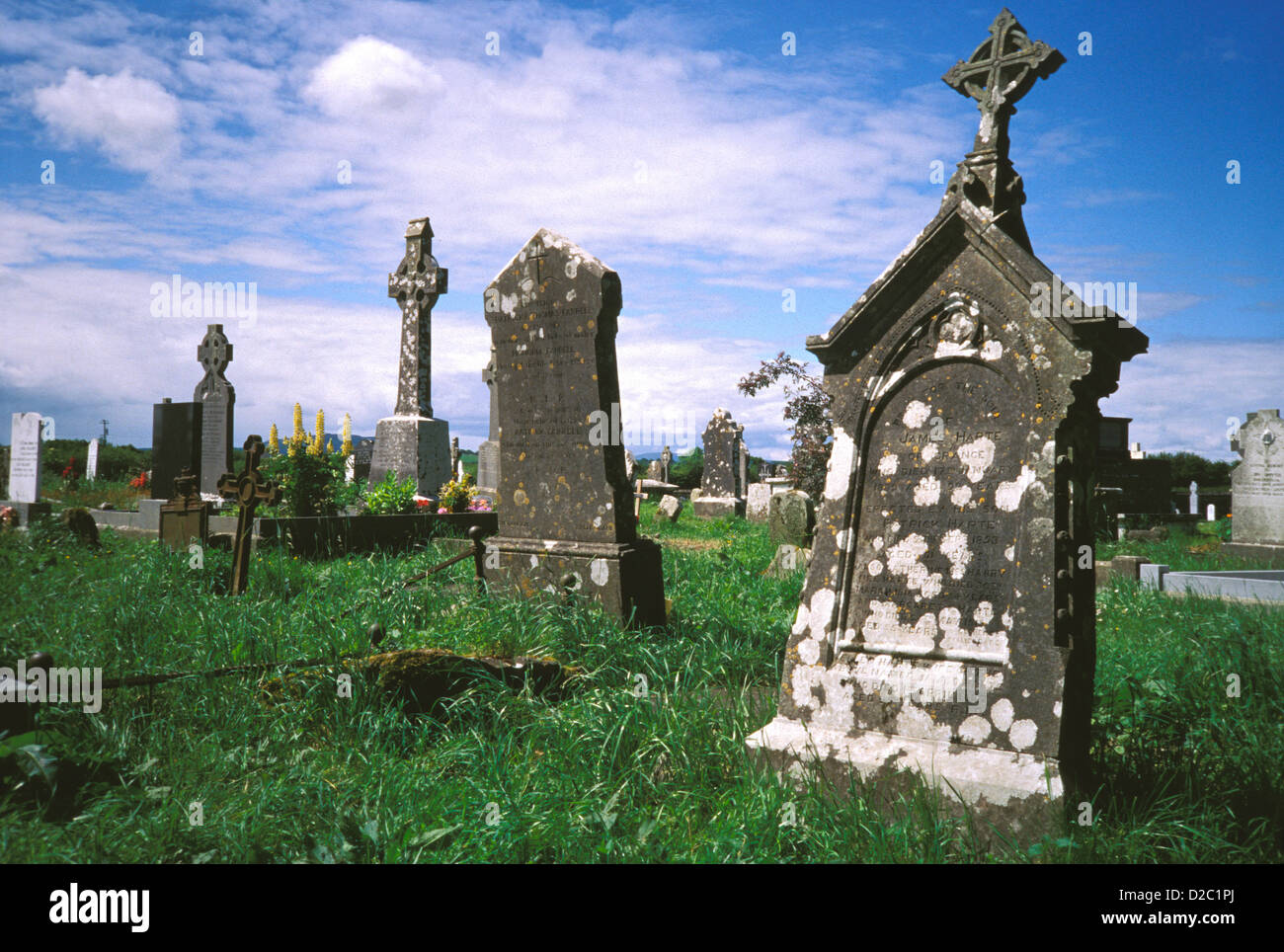 Ireland, Sligo County. Cemetery Stock Photo Alamy