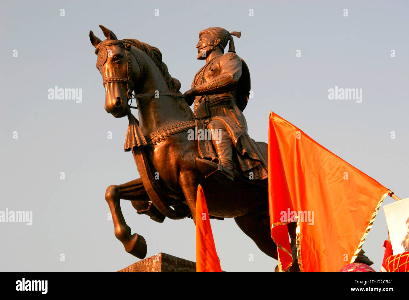 Statue Of Shivaji City Of Pune, Maharashtra, India Stock Photo Alamy