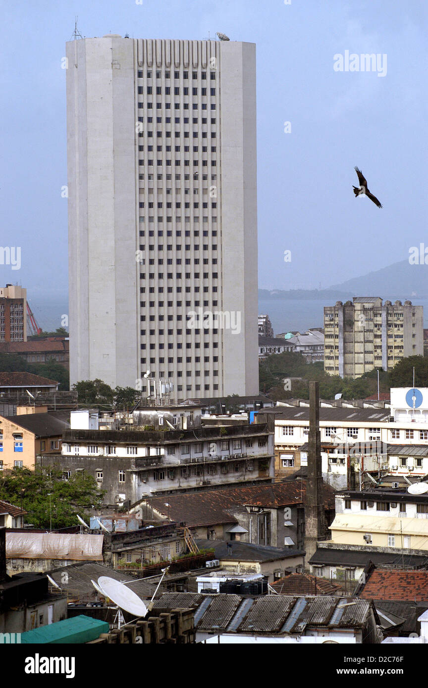 Reserve Bank Of India Building Bombay India Stock Photo
