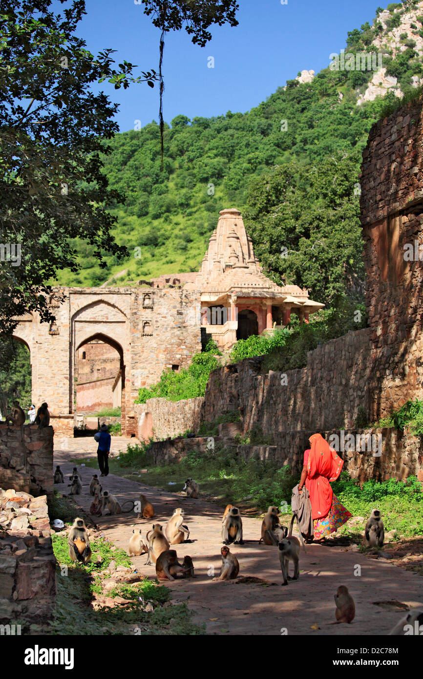 Gopinath Temple At Bhangarh, Rajasthan, India Stock Photo Alamy