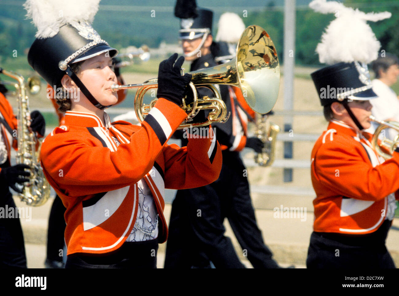 Black Trumpet Player Stock Photos & Black Trumpet Player Stock Images