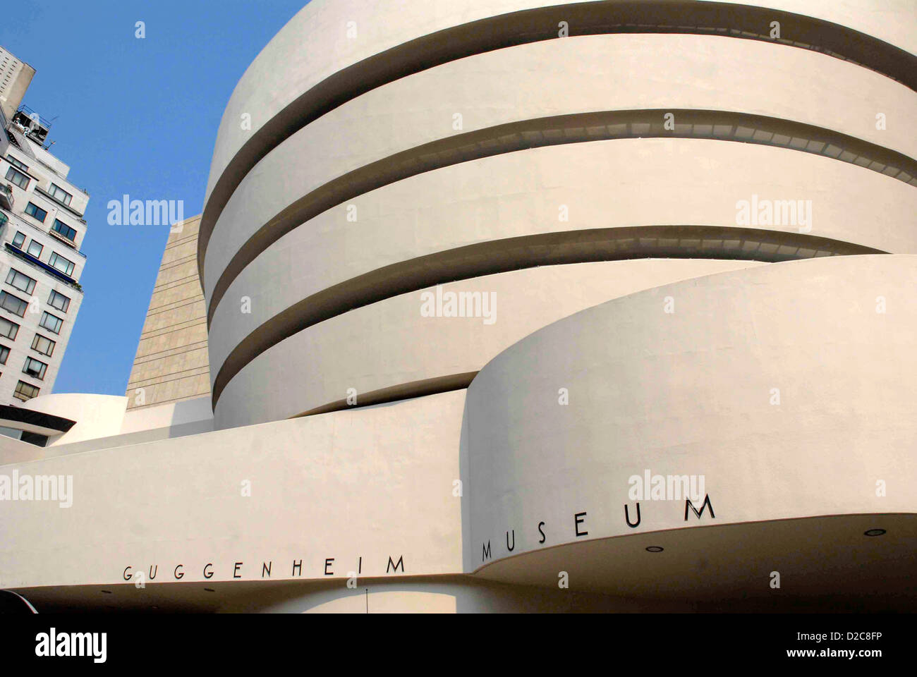 Guggenheim Museum, Manhattan, New York Stock Photo