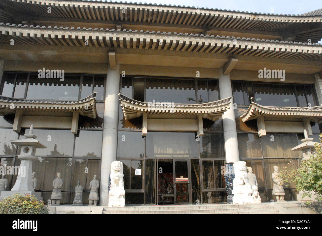 Shanxi Province Museum Of History, Xi'An, China Stock Photo Alamy