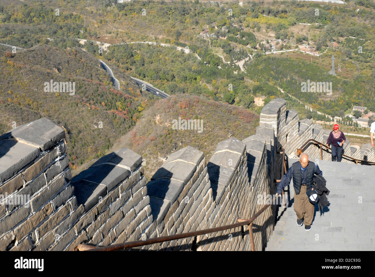 Great Wall Of China, Beijing Stock Photo Alamy