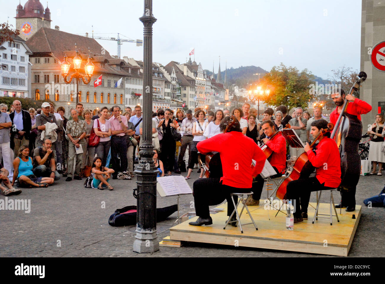 Street Music Festival, Lucerne, Switzerland Stock Photo Alamy