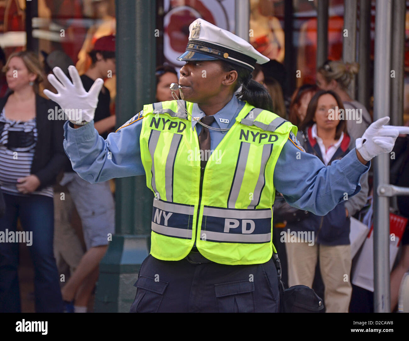 Policewoman In American Police Uniform Hi Res Stock Photography And